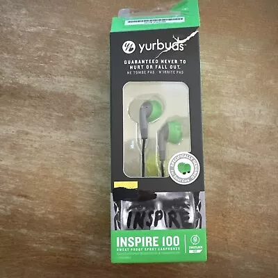 Yurbuds Inspire Sport Earphones Twistlock Technology Sweat Proof For Small Ears • $45