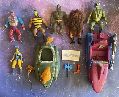 Vtg Masters Of The Universe MOTU Figure Weapon Vehicle Lot 80’s He Man Toys • $29.99