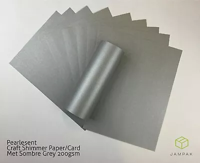 A4 Craft Shimmer Card/Paper Pearlescent Wedding Glitter Mix 160gsm/ 200gsm • £4.20