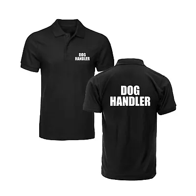 Dog Handler Polo Shirt Guard Security Uniform Bouncer Workwear Unisex Polo • £10.99