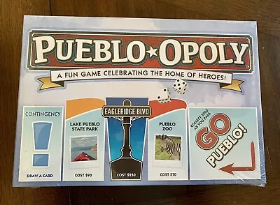  PUEBLO-OPOLY  Monopoly Board Game By Late For The Sky Brand New-Sealed! Rare • $17.99