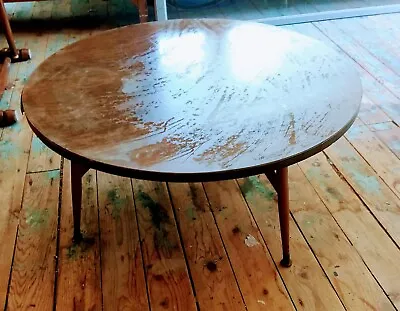 $350 • Buy Mid Century Round Lounge Coffee Table 