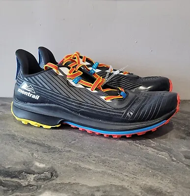 Columbia Montrail Trinity AG Black Trail Running Hiking Shoes Men's Size 13 • $74.99