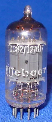 Strong Balanced Mullard 12AU7 / ECC82 Long Plate Vacuum Tube 1959 Date • $99.99