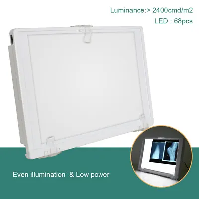 Full View Dental X-Ray Film Viewer Illuminator Hang A4 12W LED Light Box Panel • $58.99