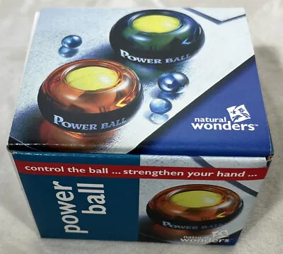 Natural Wonders Power Ball Hand & Wrist Strengthener Blue NEW IN BOX • $17.34