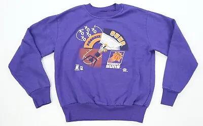 Rare Vintage GTS Phoenix Suns Basketball 1994 Crewneck Sweatshirt 90s Youth SZ L • $29.99