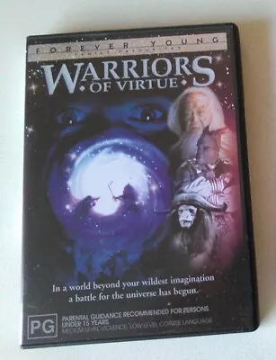 WARRIORS OF VIRTUE Dvd RARE OOP Ninja Kangaroos REGION 4 Fantasy 1997 Family ... • $34.99