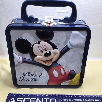 Vintage Mickey Mouse Tin Lunchbox • $29.50