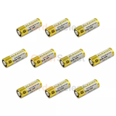 10 PACK Battery A23 23A 21/23 MN21 23AE Car Remote FOB Control Doorbell US HOT! • $5.29