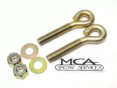 Boss Snow Plow Eyebolt 5/8 Set W/nuts V Plow & Standard Duty Msc05056 Hdw05601 • $19.99