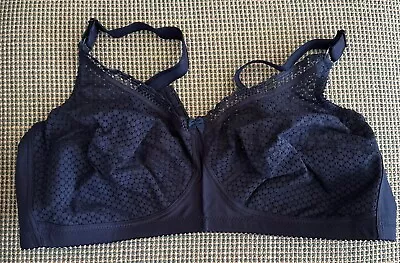 NEW Miss Mary Of Sweden Cotton Bra Firm Support Womens Lingerie • $45