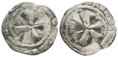 Medieval Europe Silver BI Denier Coin - Le Puy France 1100-1200 AD - • $19.99