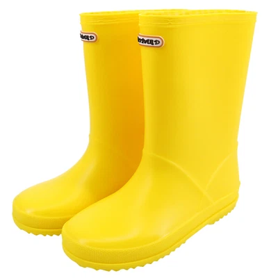 £7.99 • Buy CLEARANCE EU25/33/35 Boys Girls Kids Youth Wellington Rain Boots Wellies Yellow
