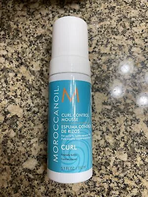 MoroccanOil Curl Control Mousse 5.1 Fl Oz  Frizzy Curly Coily Hair Full Size • $26.99