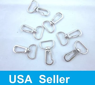 Metal Lanyard Hook Swivel Snap For Paracord Webbing Clips Lot Of 25 50 100 C • $11.99