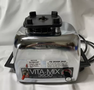 Vita-Mix 3600 Food Blender Replacement Motor Base Only • $79.90