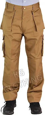 £22.99 • Buy Men's Quality Tuff-Stuff Workwear Kneepad Work Trousers/Combat 28-48 Leg 30,32.5