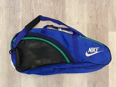 Rare Vintage Nike 6 Tennis Racquet Padded Bag Red Tags • $29.99