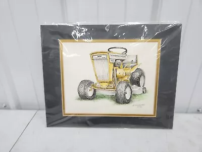 Original B. Facklam Minneapolis Moline 112 Lawn And Garden Tractor Print Picture • $69.99
