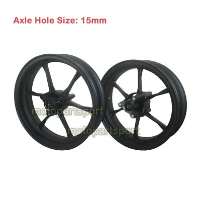 12  Supermoto 3-Hole Wheel Rims F 2.50 R 3.00 For Pit Dirt Bike Motard • $249.95