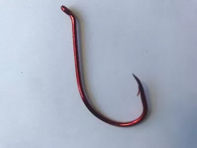 RED 50xChemically Sharpened Octopus Beak 8/0 Fishing Hooks Tackle Special Offer • $7.90