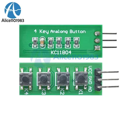 4 Button Key KC11B04 Keypad Module Switch Keyboard For Arduino Uno Mega2560 DIY • $0.99