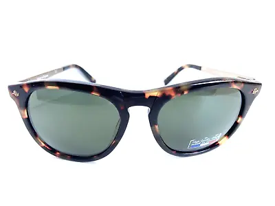 New VUARNET VL 1312 0002 Tortoise/Green Round PX 3000 Men's Sunglasses France • $149.99