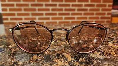 VTG.Giorgio Armani Round Frame Eyeglasses 627 823 Small Italy Frames Only • $11