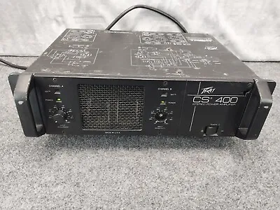  Peavey CS-400 Stereo Power Amplifier - Powers On- B Side Not Working • $64.99