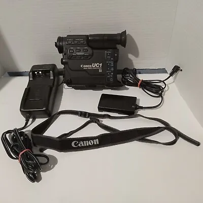 Cannon UC1 8mm Video Camcorder With CA-100A Compact Power Supply Adapter • $20