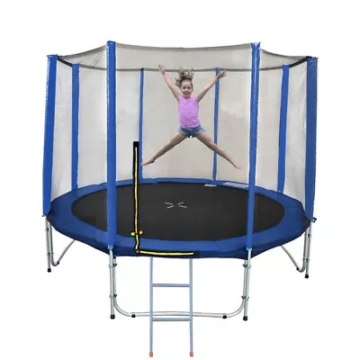 8ft Trampoline With Net And Ladder • $249