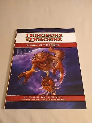 Dungeons And Dragons Softcover Reprint Manual Of The Planes 4th Edition  • $37.99
