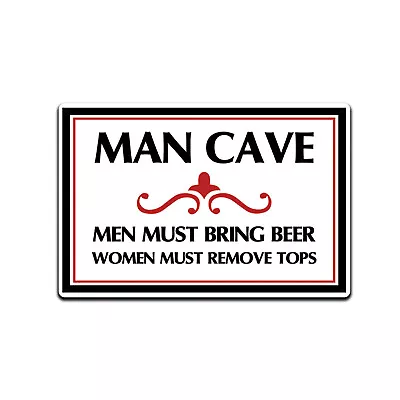  Tin Sign For Man Cave Wall Decor VTG Look Funny Signs For Men Garage Art Poster • $14.95