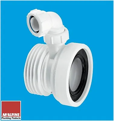 £13.35 • Buy Pan Outlet Connector With Basin Waste Pipe Inlet 110mm Plastic Soil
