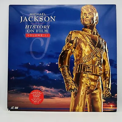 Michael Jackson  History On Film Volume II  LaserDisc Great Condition! LD VG+ • $45.99