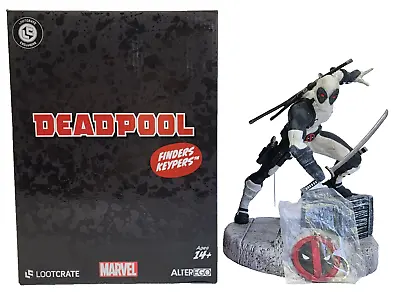 Deadpool X-Force Variant Finders Keypers Statue 9  Loot Crate Marvel • $119.99