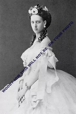 Mm627 - Princess Alexandra Of Denmark Became Queen Alexandra Of UK - Print 6x4 • £2.20