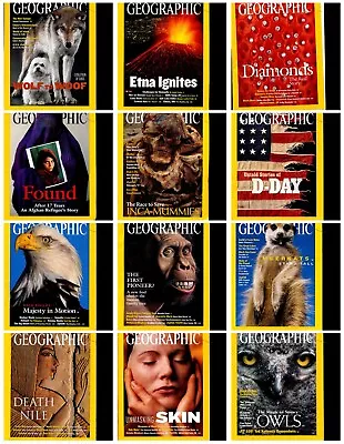 National Geographic Magazines 2002 • £2.40