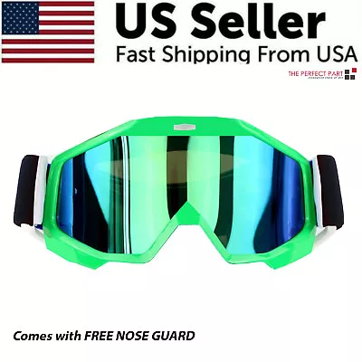 Motocross Goggles Racing Off-Road Dirt Bike ATV UTV BMX MX XC Motorcycle Eyewear • $12.99