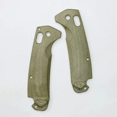 2PCS Handle Patch Custom Micarta Blade Scales For Benchmade North Fork Knife • $13.79