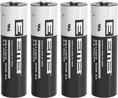 EEMB 3.6Volt AA Lithium Battery ER14505 2600mAh High Capacity Li-SOCl2 Non UL Uk • £13.99