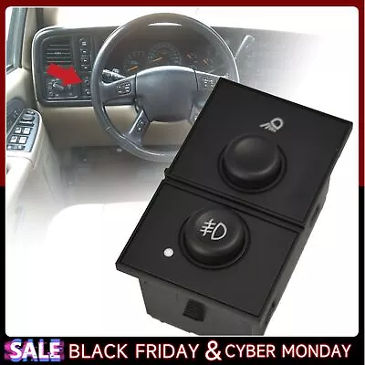 Fog Light Switch Fit 2003-2006 Chevy Silverado Tahoe Avalanche GMC Sierra Yukon • $12.98