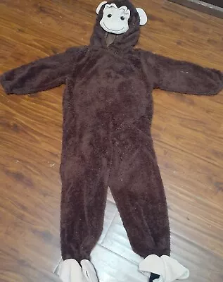  Toddler Size 48 Months Monkey Costume Plush Halloween Dress Up • $17