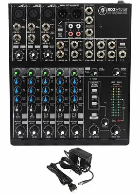 Mackie 802VLZ4 8-channel Soundboard Mixing Console Mixer For Church/School • $175.99