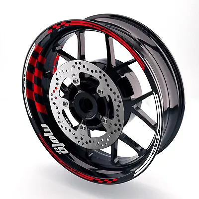 17 Inch RED Wheel Rim Stickers Decals Stripes Tape Graphics AA01 For Honda • $25.49