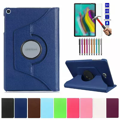 For Samsung Galaxy TAB S5E SM-T720 T725 10.5 Leather 360 Rotate Case Stand Cover • $32.96