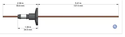 $108 • Buy Electrical Feed Through, Kurt J. Lesker EFT0513098