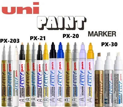 Uni Paint Marker Pen Every Paint Every Colour Buy 4 Pay For 3 • £4.29