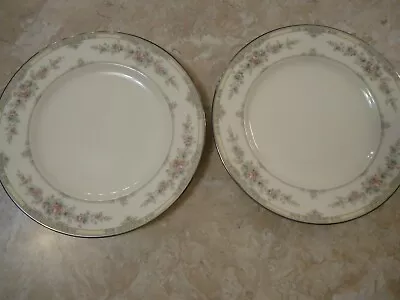 Set Of 2 Noritake Shenandoah 8   Salad Plates Unused Condition • $12.99